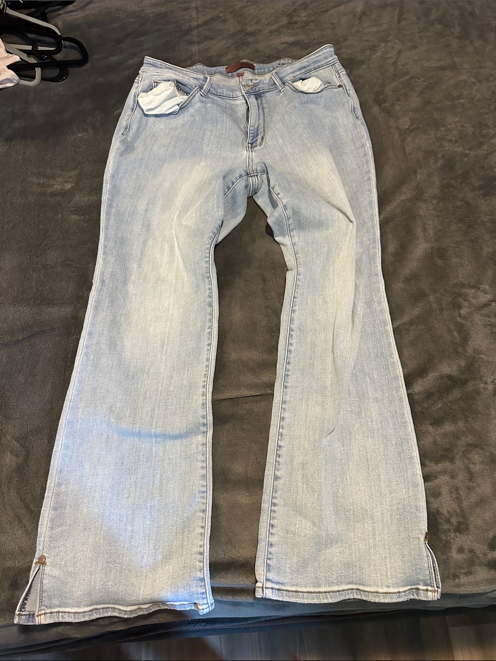 Judy Blue Light Wash Flared Jeans